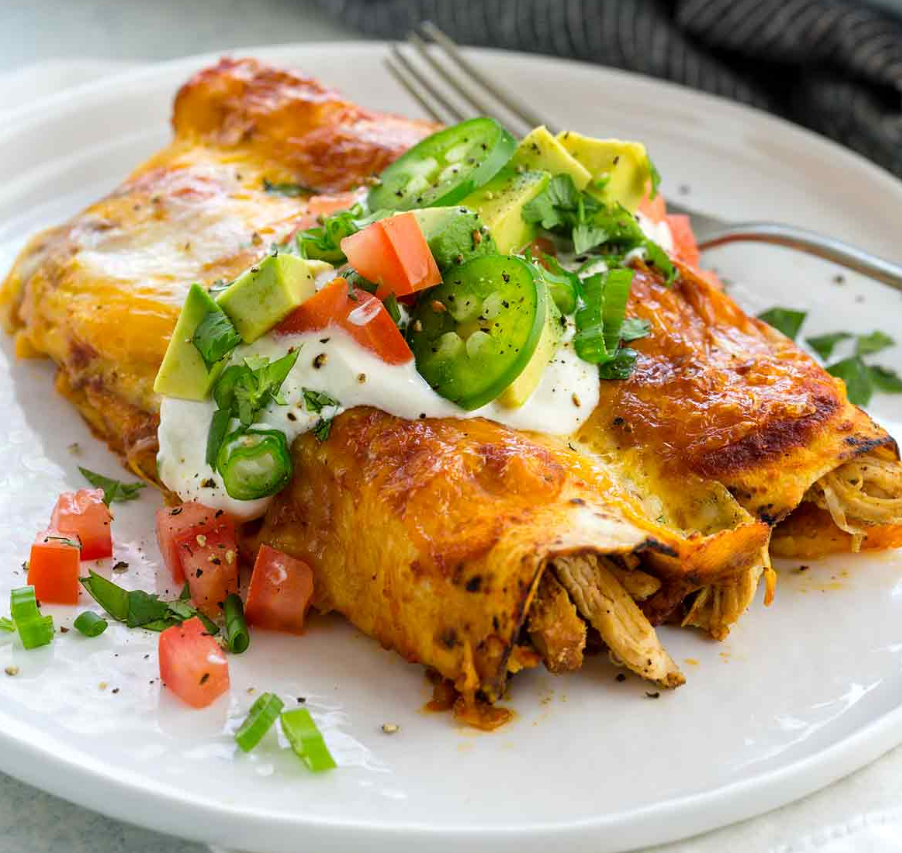 Flavorful Chicken Enchiladas Recipe and 7 FAQ (The Most Delicious Recipe) 2 Flavorful Chicken Enchiladas